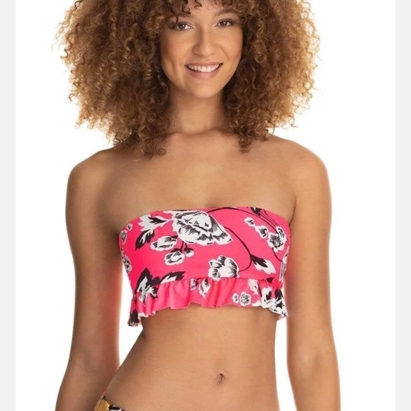Maaji Floral multi wear bandeau bikini top NWT - Picture 6 of 12
